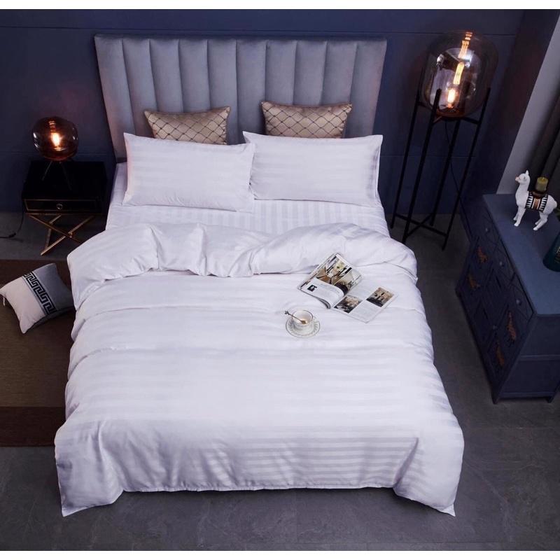 DRAP GỐI COTTON SỌC 3F KHÁCH SẠN JEJU