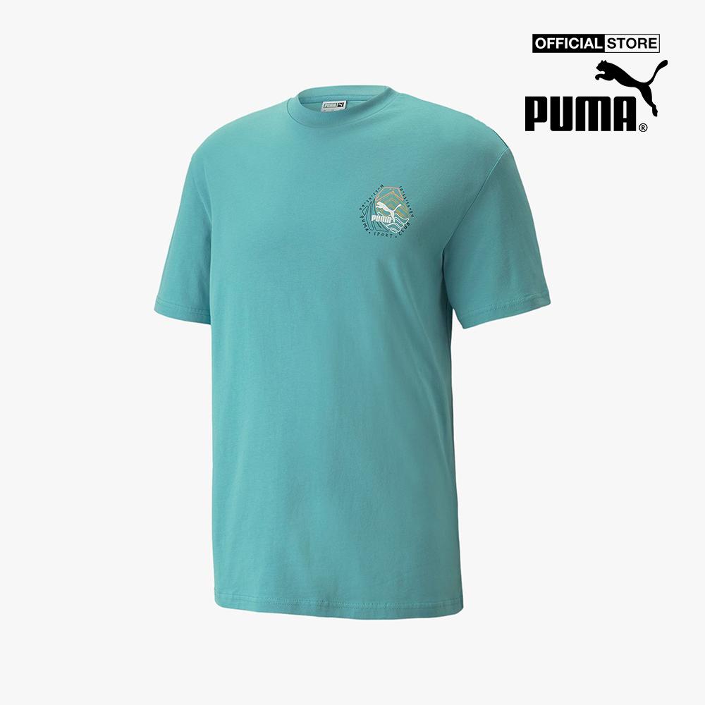 PUMA - Áo thun nam cổ tròn ngắn tay HC Graphic 533632