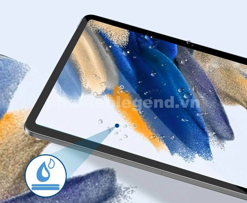 Tấm dán kính cường lực cho SamSung Galaxy Tab S10+ Plus chính hãng Glass Pro+ vát cạnh - Hàng chính hãng