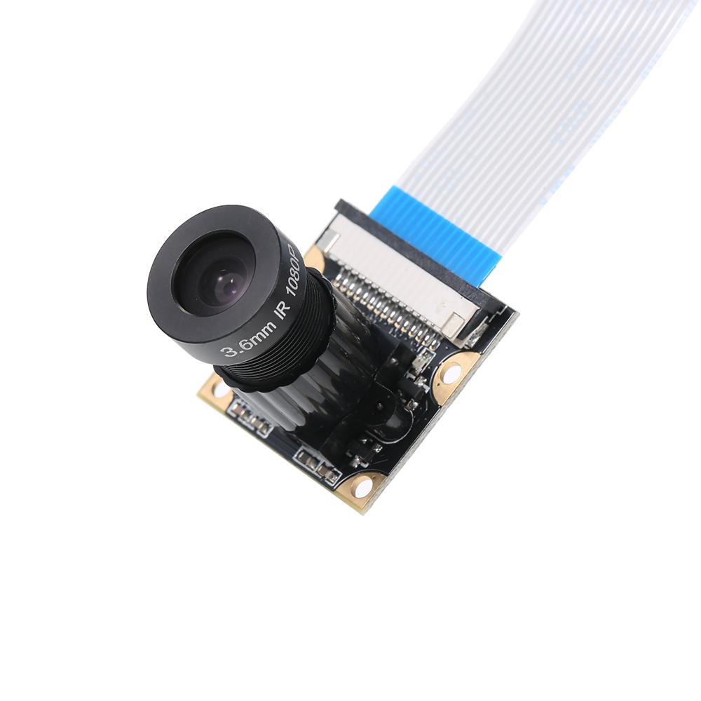 Kẹp máy ảnh góc rộng có thể điều chỉnh 5M Pixel Tương thích cho Raspberry Pi 3 Model B / B +