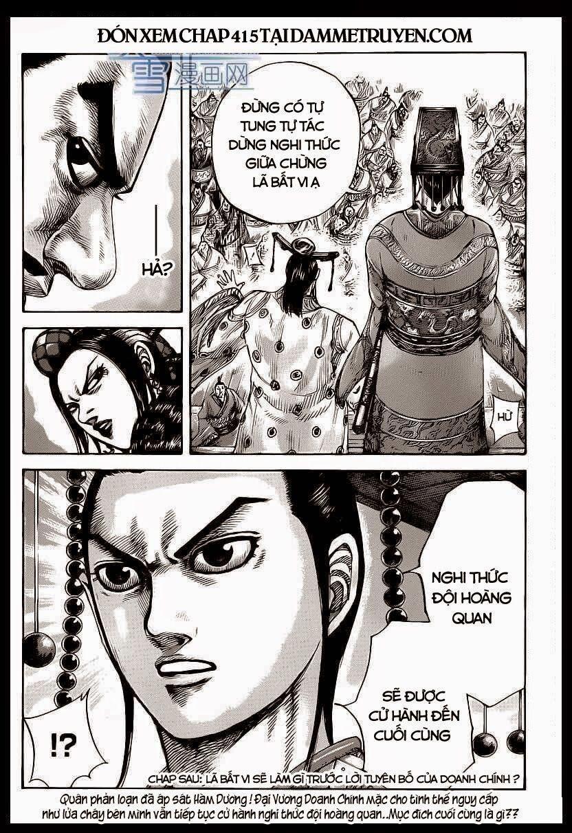 kingdom - vương giả thiên hạ chapter 414 19