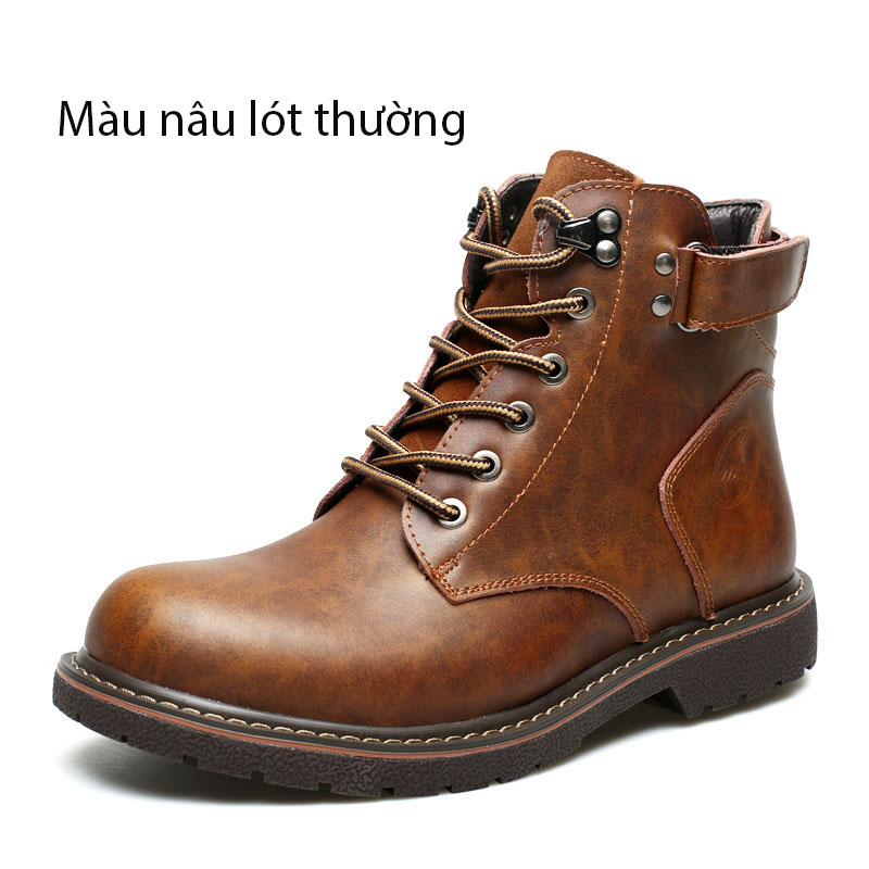 Giày  cao cổ da thật nam phong cách - Mã 12689
