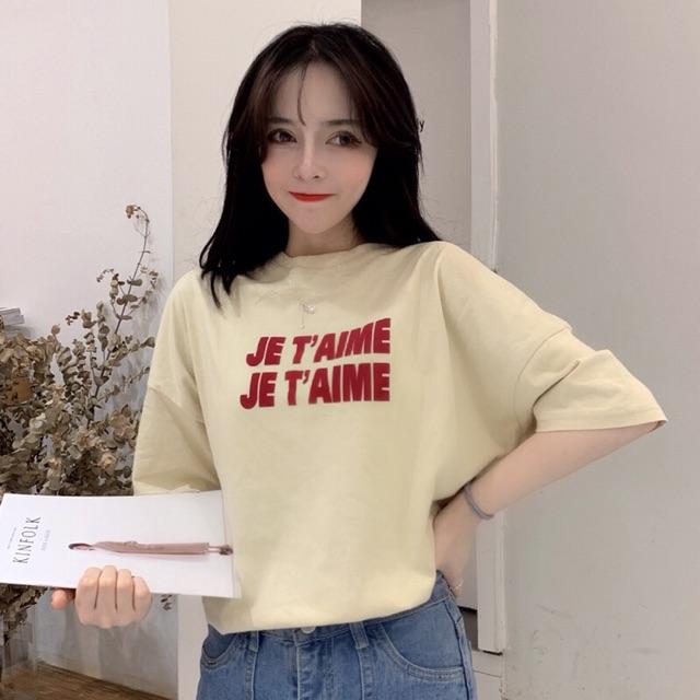 Áo thun tay lỡ form rộng