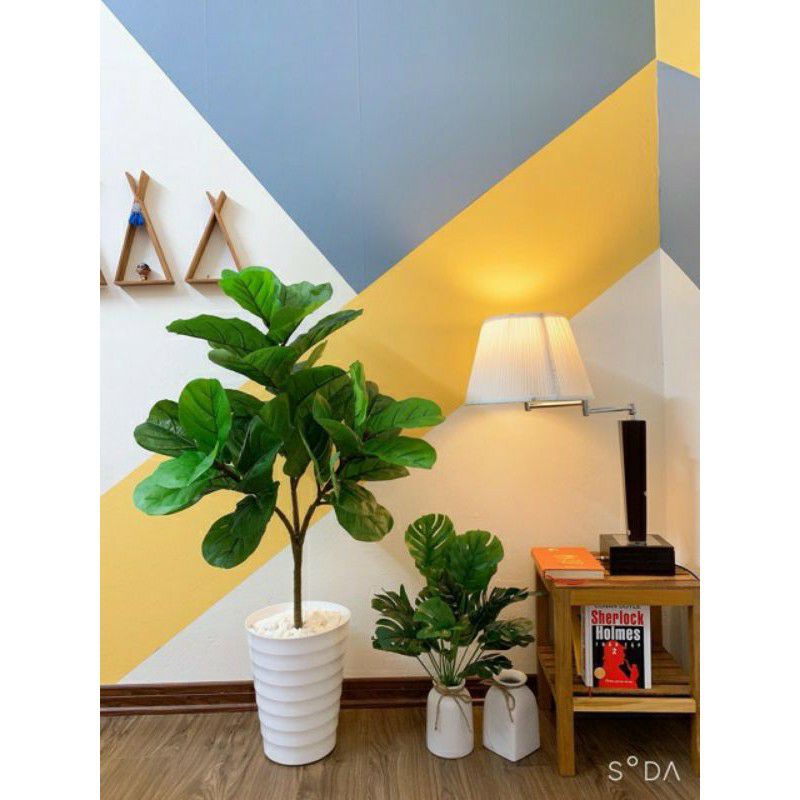 Chậu nhựa tròn cao xoắn trồng cây,trồng hoa miệng 32 cm - cao 26 cm - đáy 20cm
