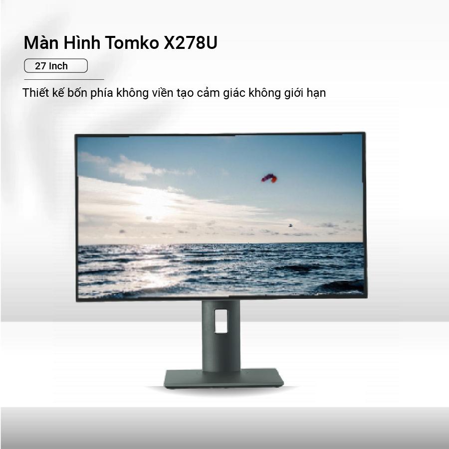 Màn hình Tomko X278U 27 inch 4K – Hình ảnh sắc nét sống động - Hàng chính hãng