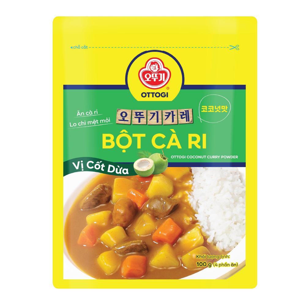 Bột cà ri vị cốt dừa Ottogi 100g