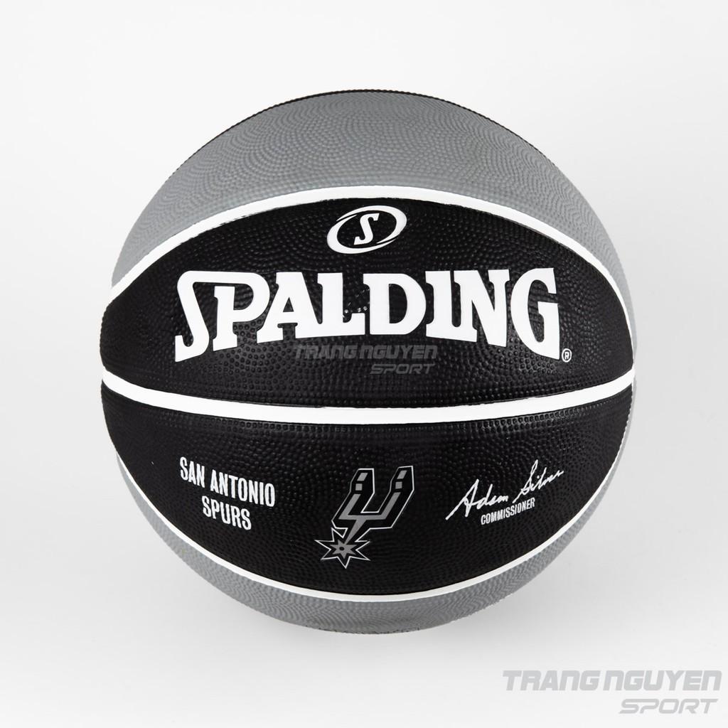 Quả Bóng rổ Spalding NBA TEAM SAN ANTONIO SPURS | Size 7 | mã 83-512Z (OUTDOOR)