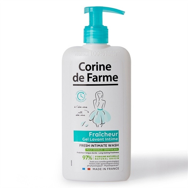 Dung Dịch Vệ Sinh Phụ Nữ Corine de Farme FRESH INTIMATE WASH 250ml