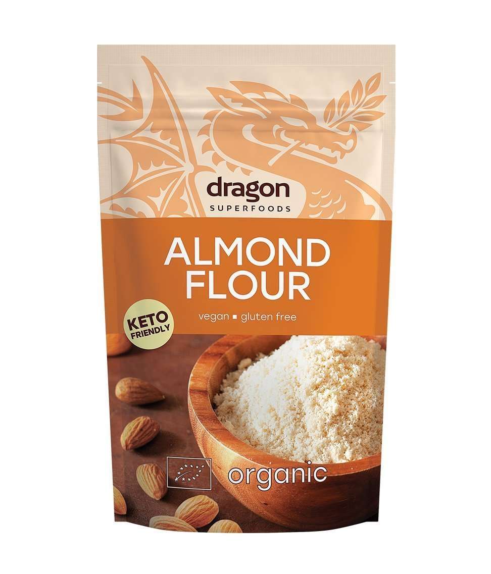 Bột hạnh nhân hữu cơ 200g (50% Protein) - Dragon Superfoods