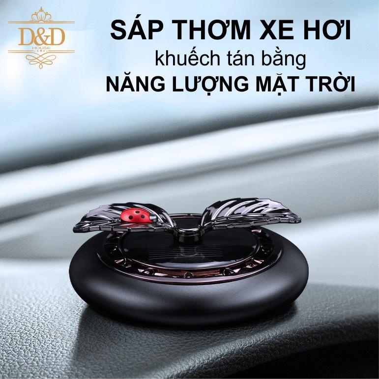 Sáp thơm trang trí táp lô xe hơi, ô tô khuếch tán bằng năng lượng mặt trời (3)