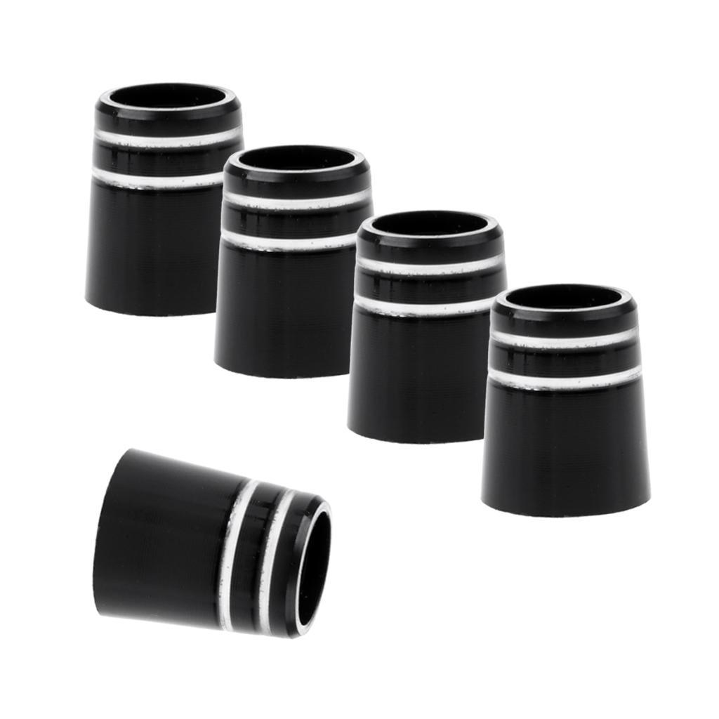 3x Pack of 5 Golf Taper Tip Ferrules Adapter 2  Rings  And Wedge Shafts, Black