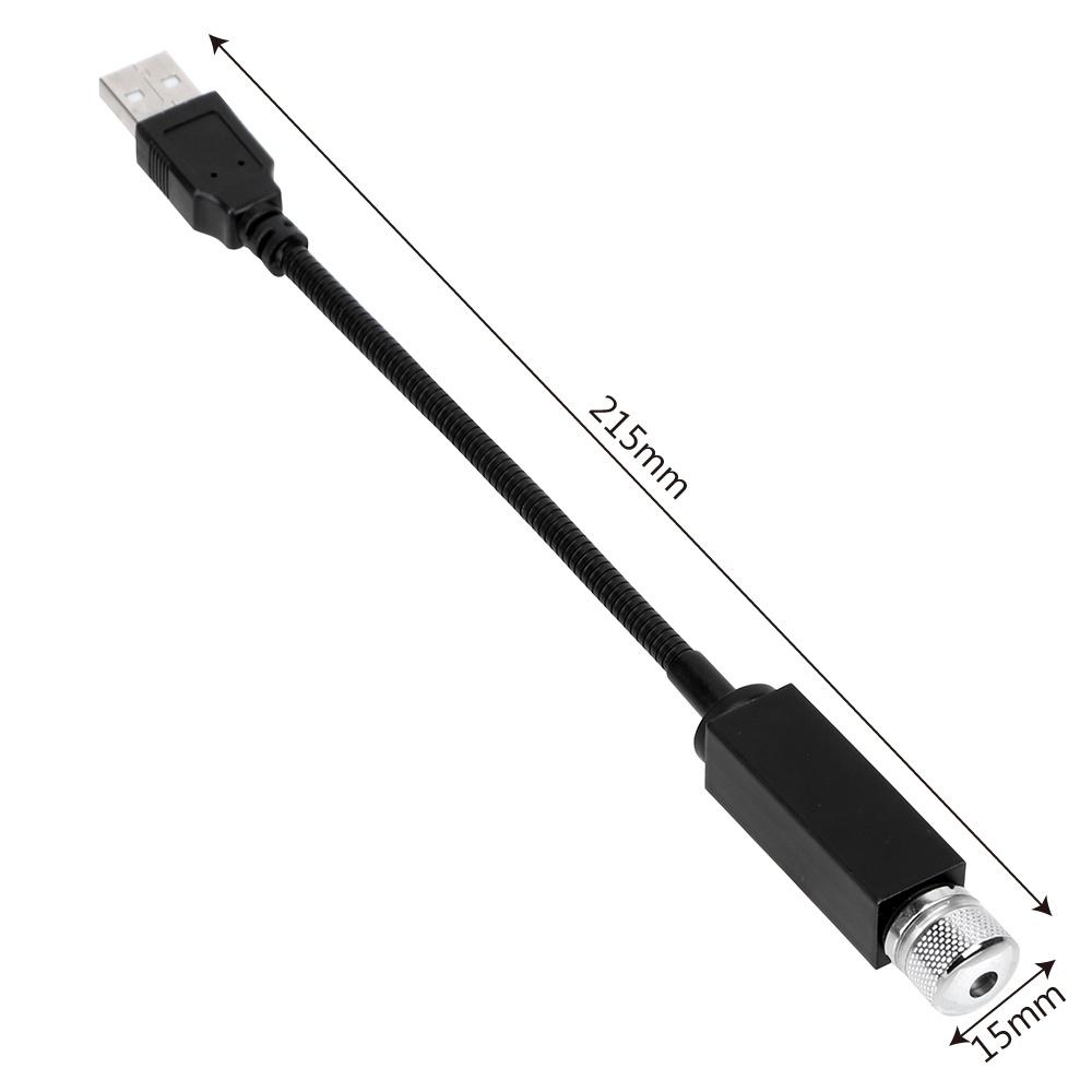 Đèn LED tạo hiệu ứng bầu trời đầy sao nhiều hiệu ứng có thể điều chỉnh giao diện USB trang trí xe hơi