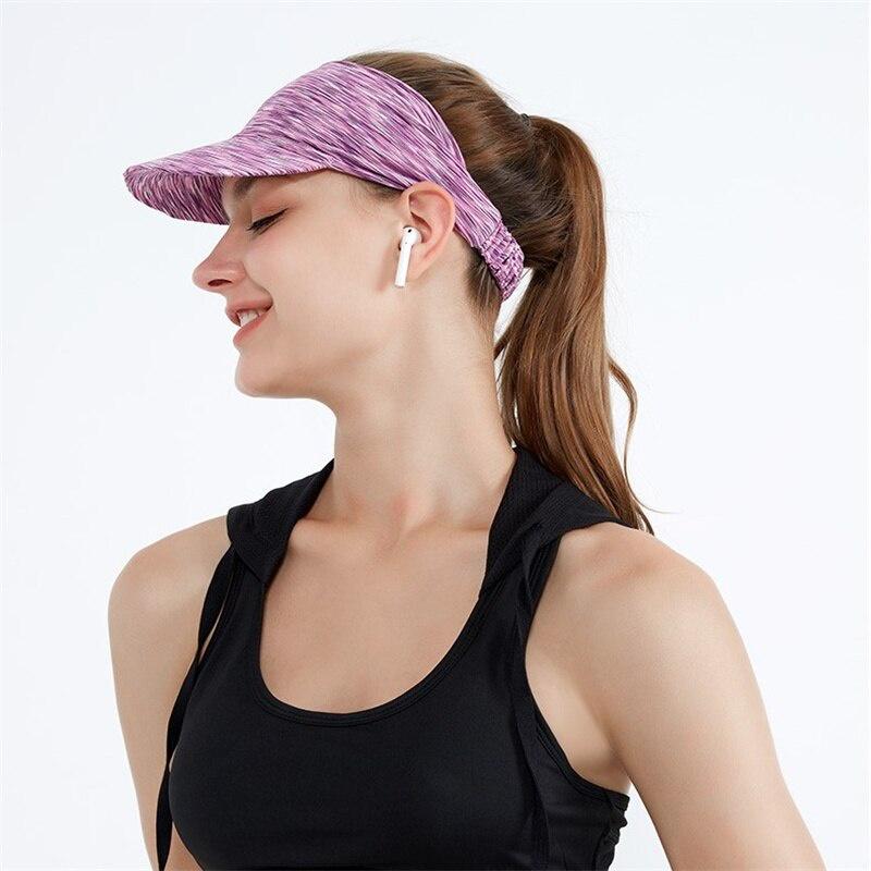10 Colors Absorbing SweatBands Men Women Elastic Yoga Running SweatBand Headwrap Sports Sunscreen Headwear Accessories