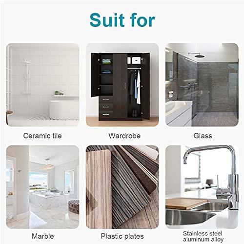 12 mảnh kệ kệ kệ kệ hỗ trợ tự dính cho tủ quần áo cơ sở, giá đỡ kính, bảng kệ, kệ lưu trữ
