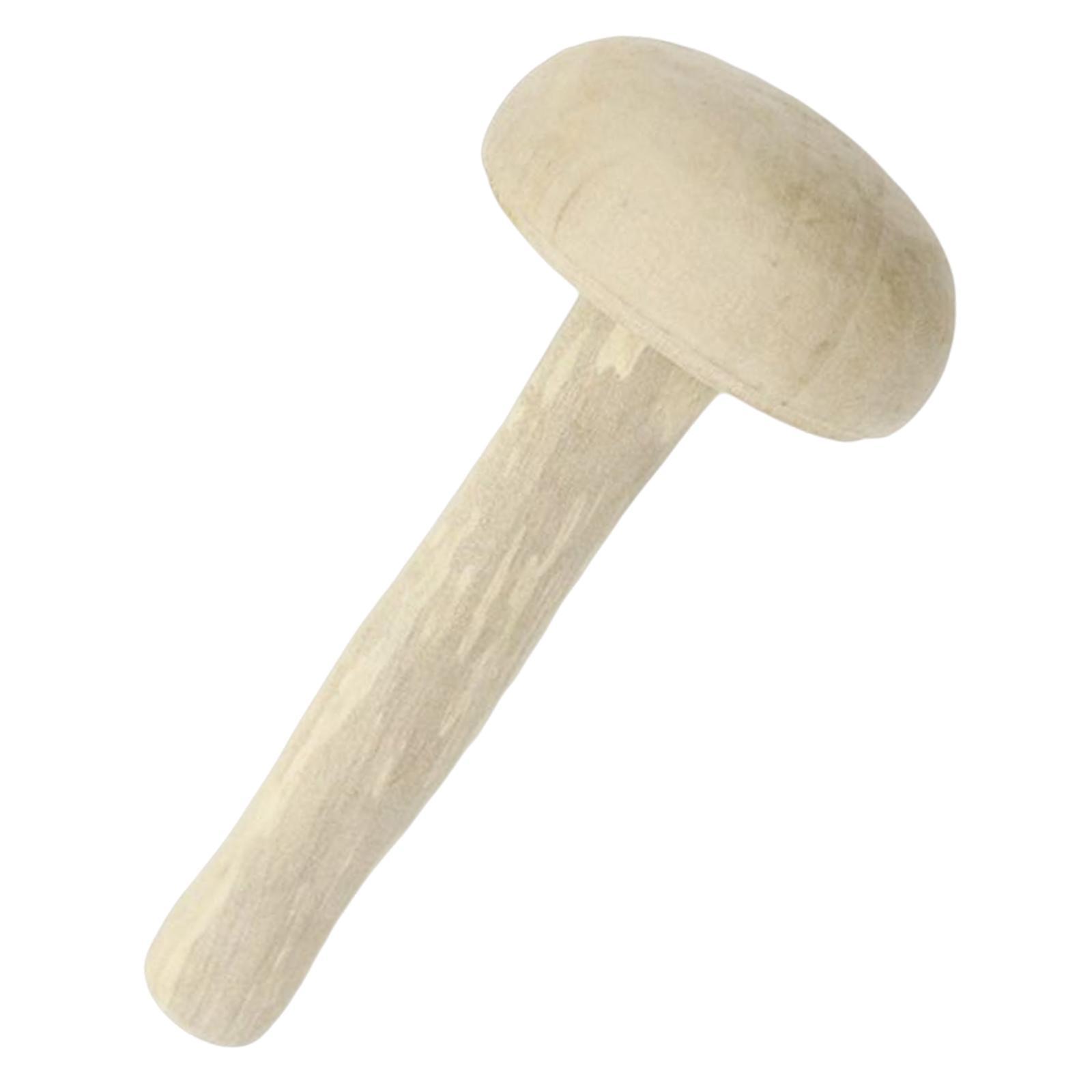Wooden Mushroom Roller Printing Handcrafted DIY Stamp Making Painting Crafts