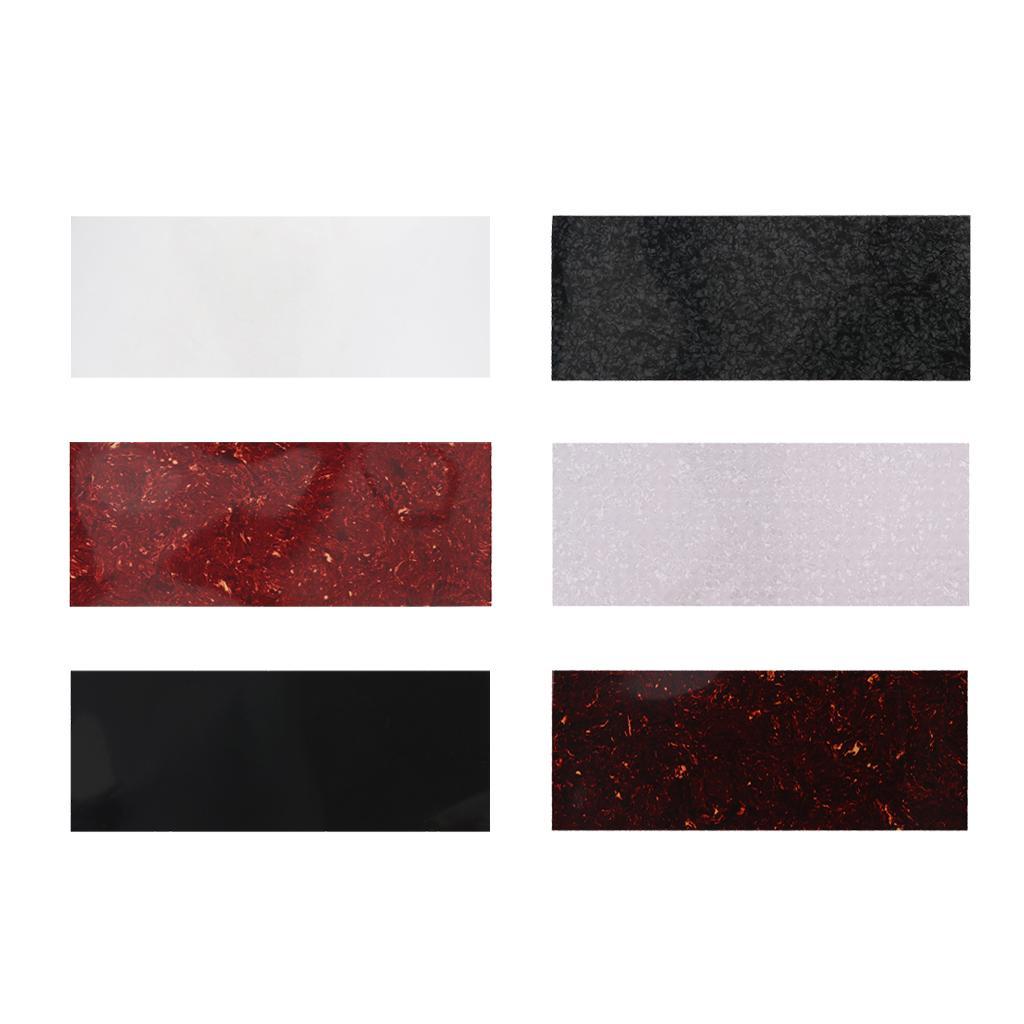 Guitar Body Blank Scratch Plate Pickguard Sheet DIY Guitar Bass Material #1