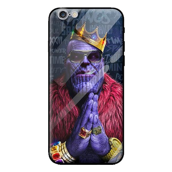 Ốp lưng kính cường lực cho iPhone 6 SIÊU NHÂN 3 - Hàng chính hãng