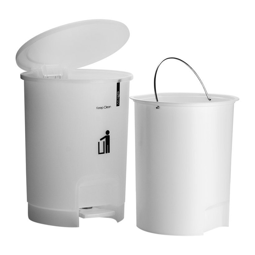Thùng rác DKW Sang Ah 2 lớp có chân đạp - 10 lít nhập khẩu Thái Lan