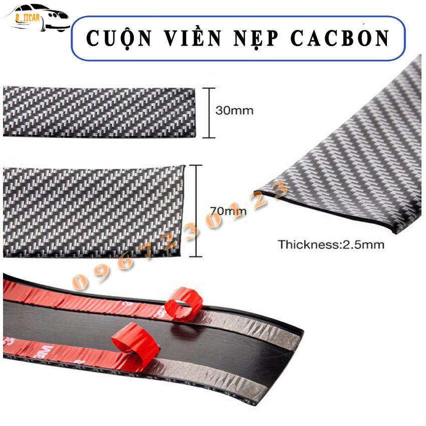 Miếng Dán Chống Xước Mạ Cacbon Cao Cấp - Nẹp Cacbon Dán Chống Xước Nhiều Vị Trí Trên Ô tô