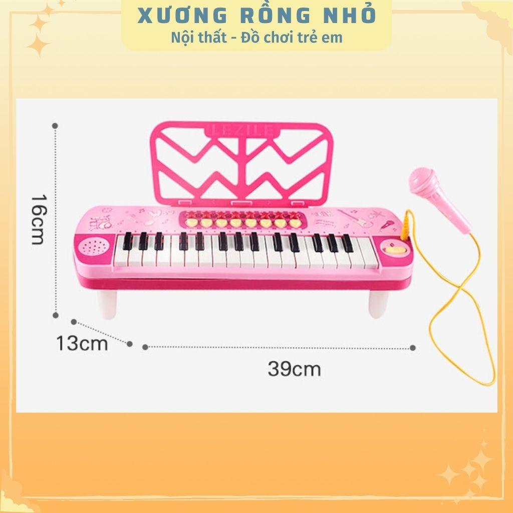 Đồ Chơi Đàn Piano kèm mic cho bé tập đàn và tập hát, đồ chơi âm nhạc cho bé