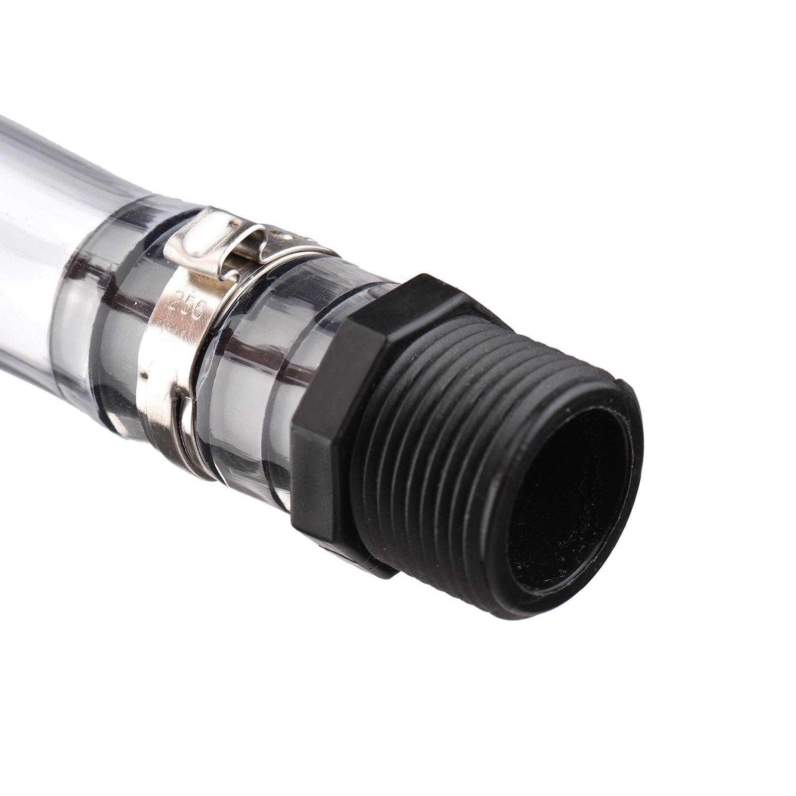 Racing Fuel Filler Hose with Hose Bender Gas Can Fuel Rubber Tubing Hose with Plastic Holder Compatible with VP Racing Fuel, Jegs Jugs, LC2 Jugs, Scribner Fuel Jugs