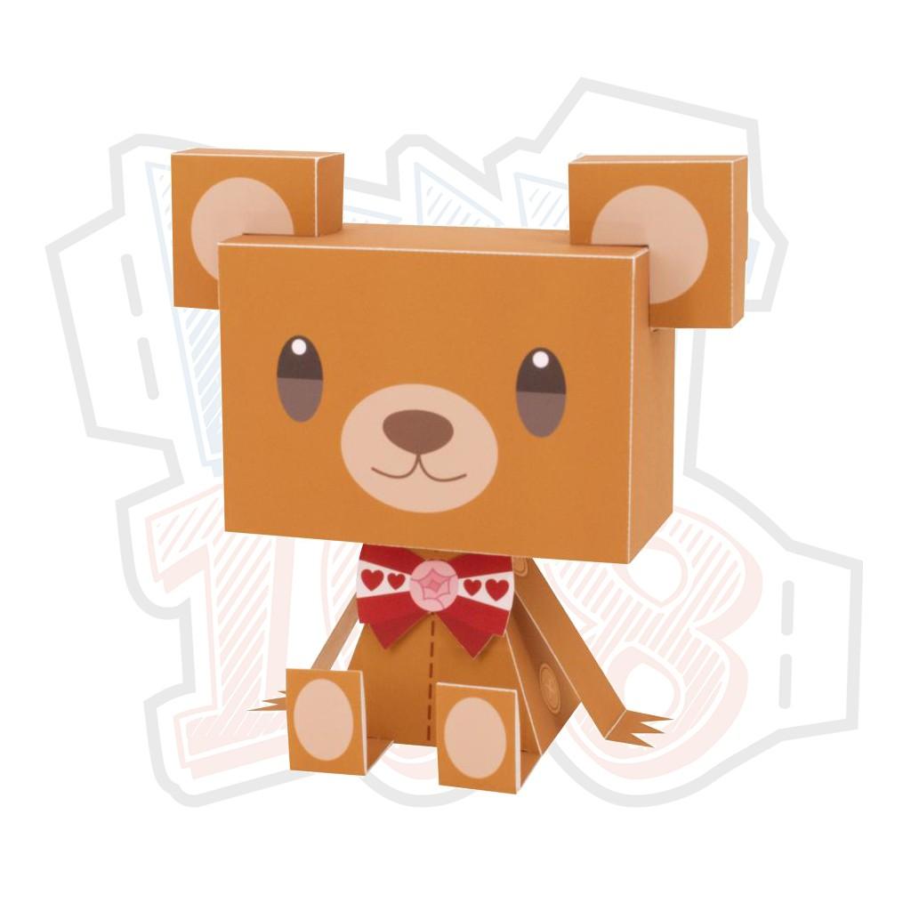 Mô hình giấy động vật Gấu Teddy Cute ver 1 + 2