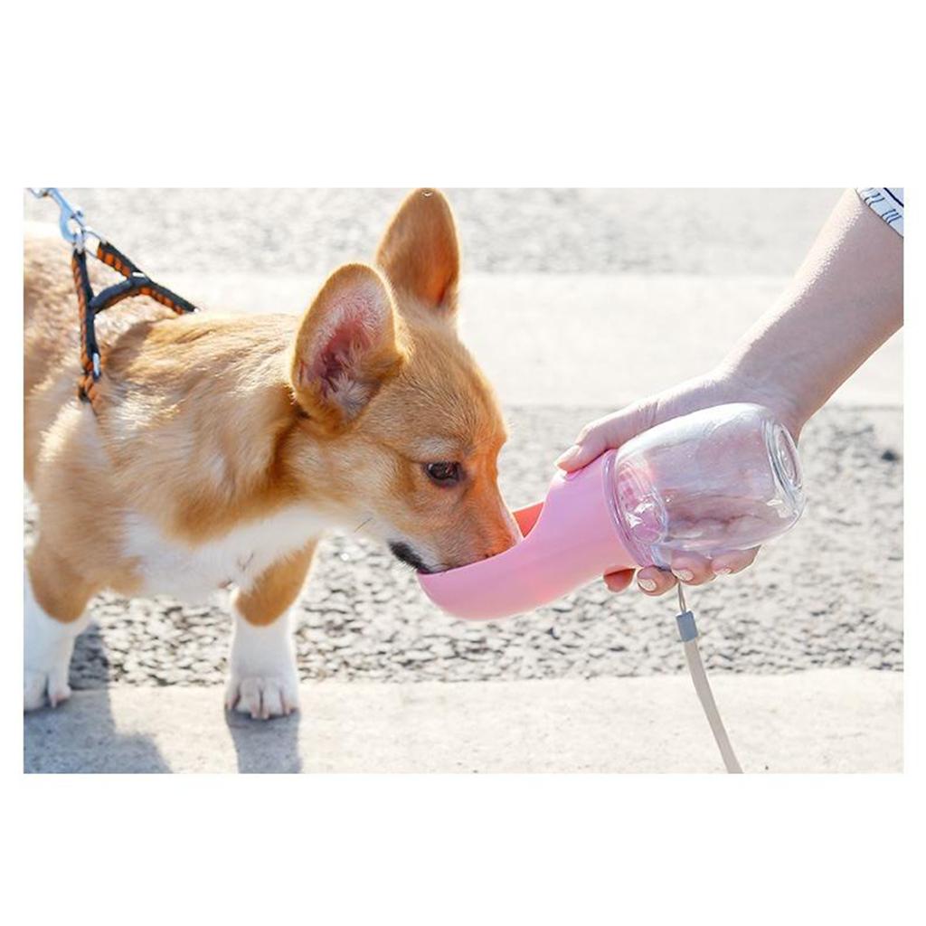 350ml/550ml Portable Pet Dog Cat Travel Water Bottle Travel Cups for Cat Dog