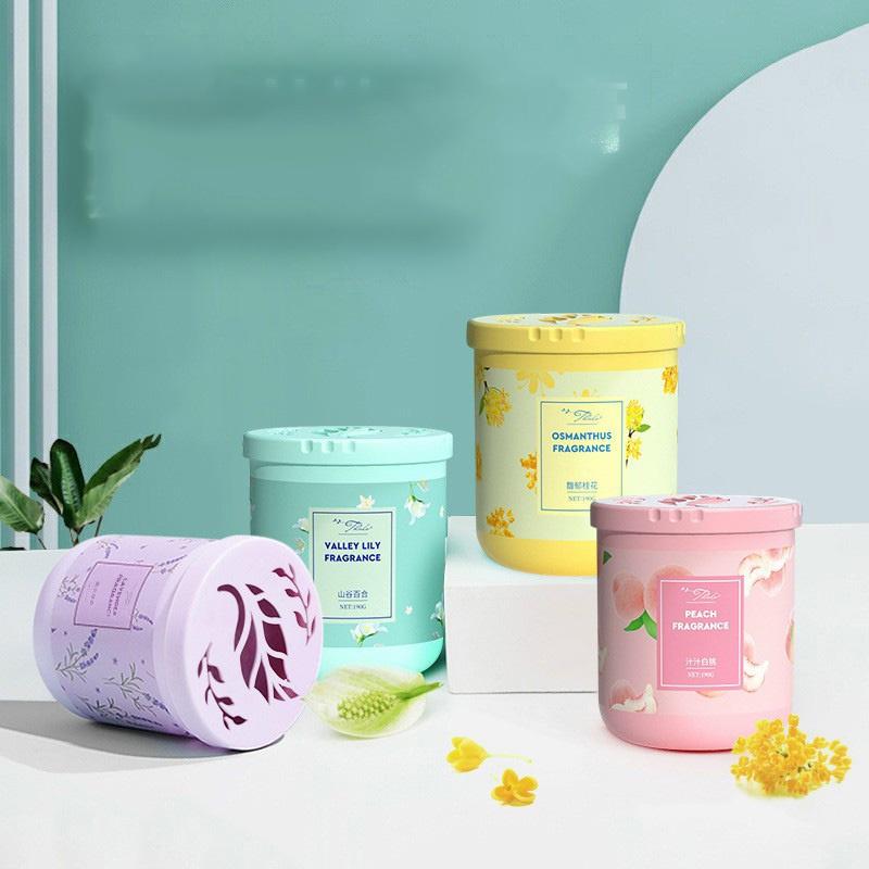 Sáp thơm phòng khử mùi phòng ngủ nhà vệ sinh toilet ô tô với 4 mùi
