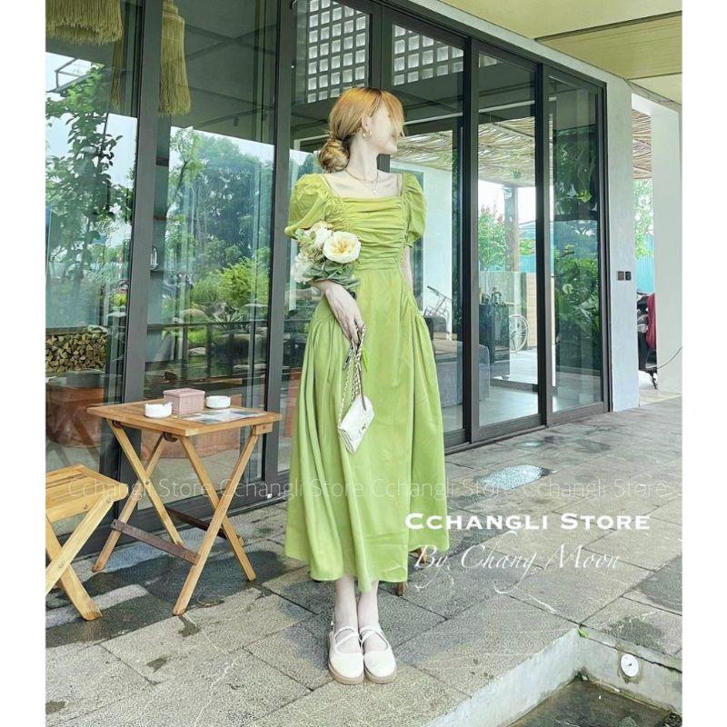 ĐẦM NỮ NHÚN TRƯỚC NGỰC MẶC 2 KIỂU