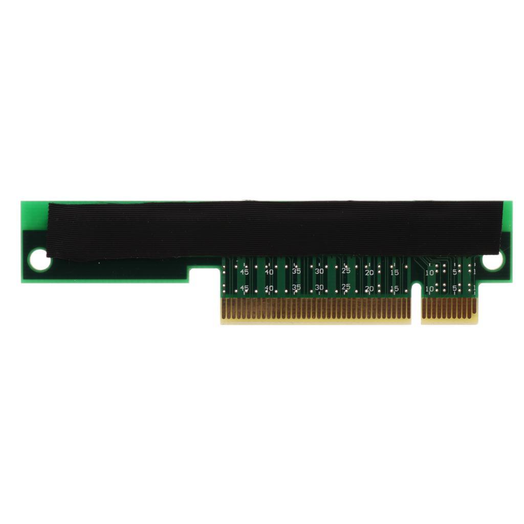 PCI-Express 8x Riser Card To PCI-E 6x card Graphics With Right Angle