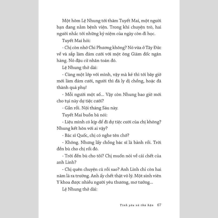 Tình Yêu Và Thù Hận