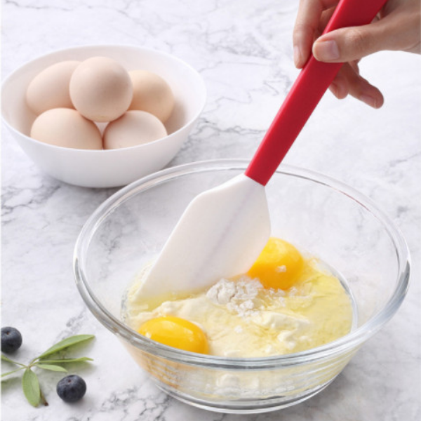 Phới Silicone Trộn Bột Vét Bột  Làm Bánh Có Đầu Teaspoon