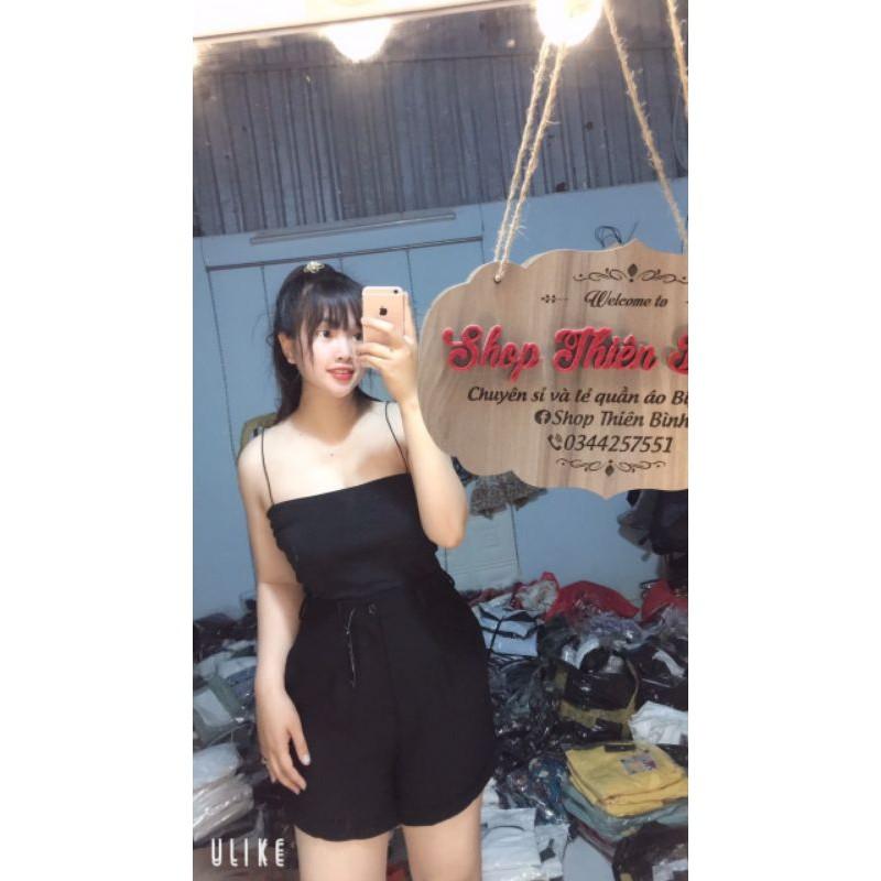 Set áo 2 dây quần đùi