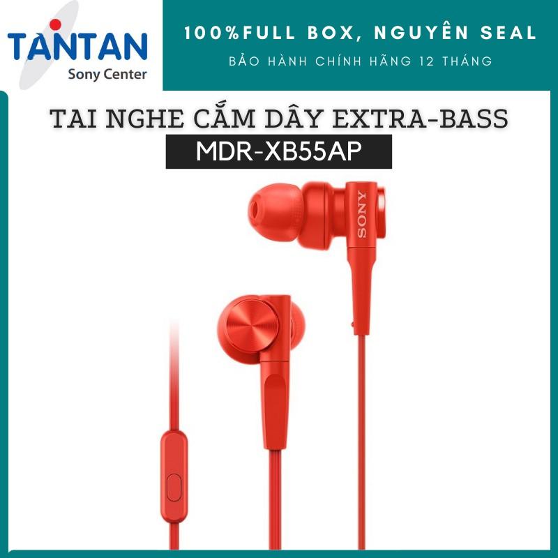 Tai nghe Cắm Dây Extrabass Sony MDR-XB55AP | Hàng chính hãng