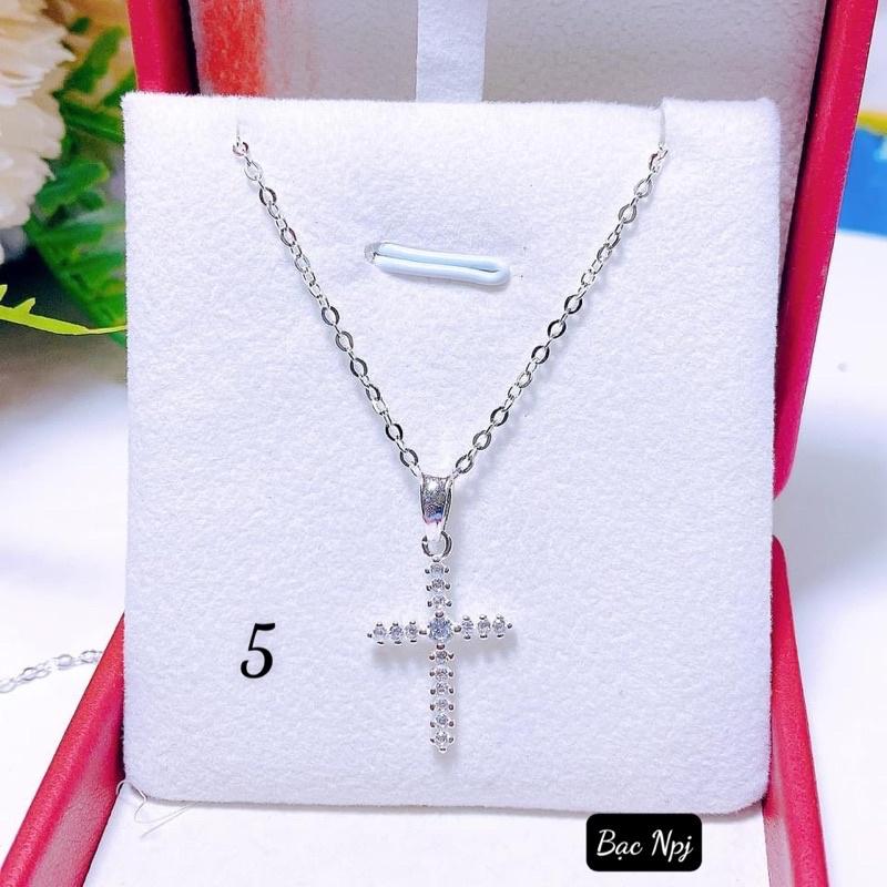 Dây chuyền thánh giá các mẫu nổi bật, Vòng cổ nữ Bạc Ta - Bạc Npj