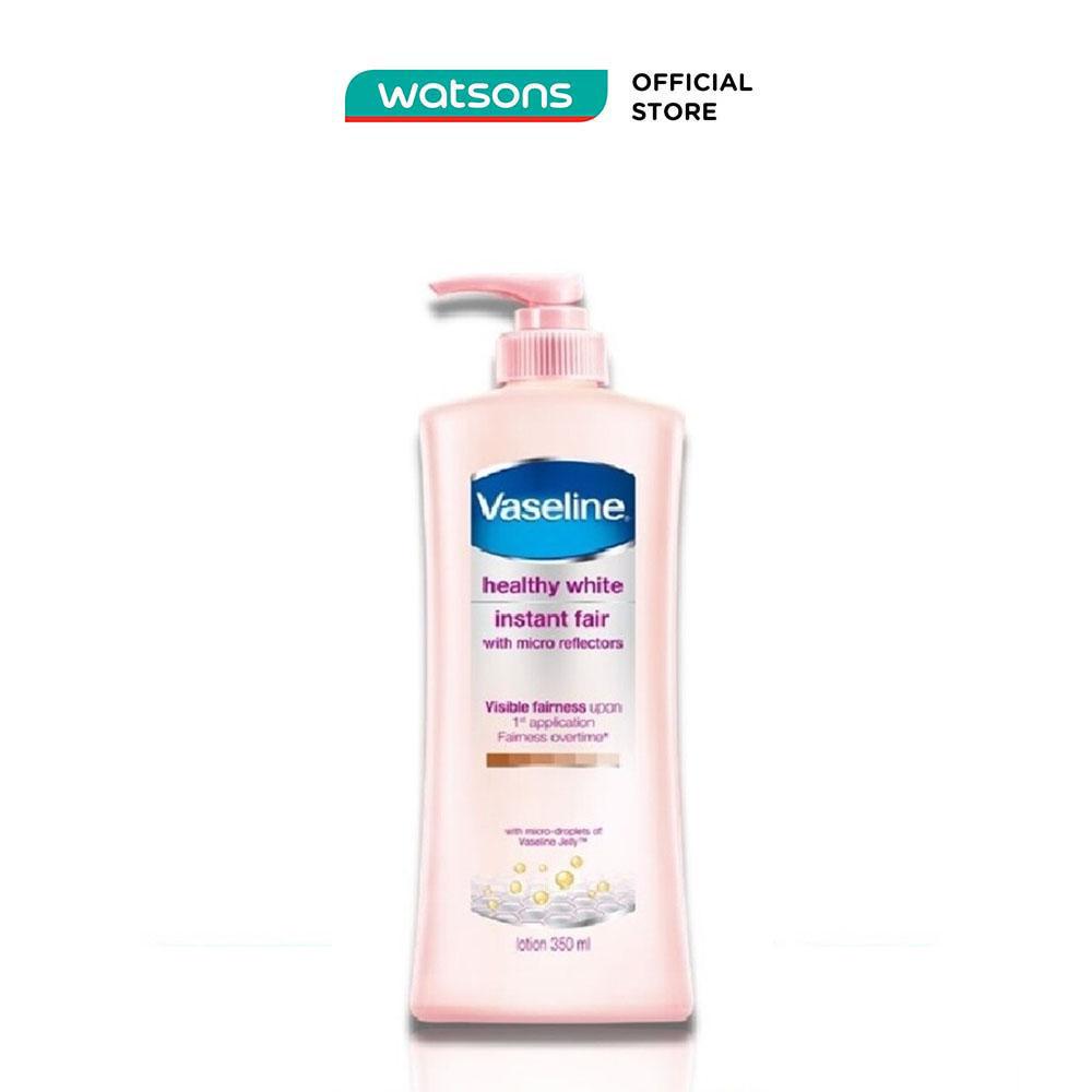 Sữa Dưỡng Thể Vaseline Healthy White Instant Fair Trắng Da 350ml