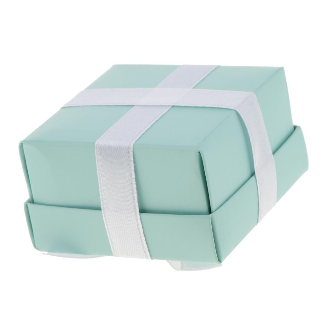 Pieces of 12 Novelty Chocolate Candy Boxes Gift Boxes Ribbon Wedding Birthday