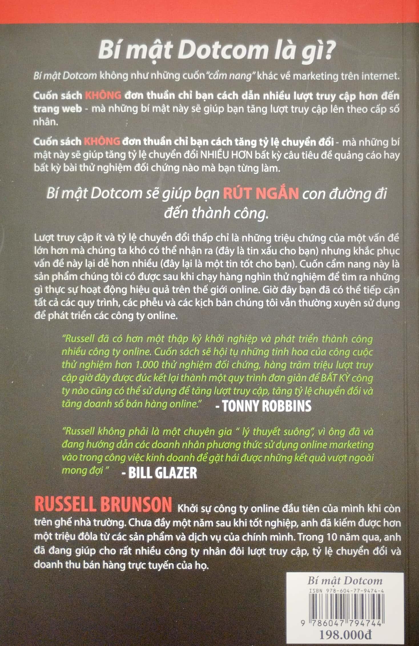 Bí Mật Dotcom (Tái Bản 2021)