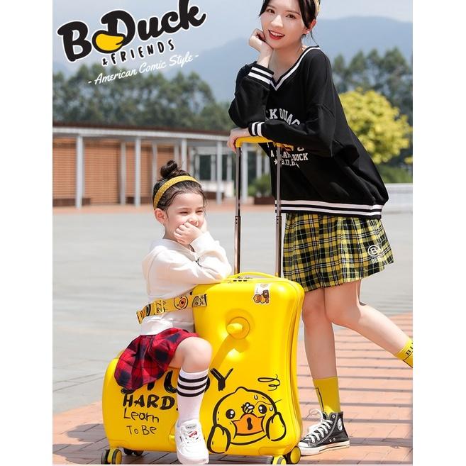 VALI KÉO CHO BÉ VỊT B.DUCK NHẬP KHẨU SIÊU HOT SIZE 20 24INCH