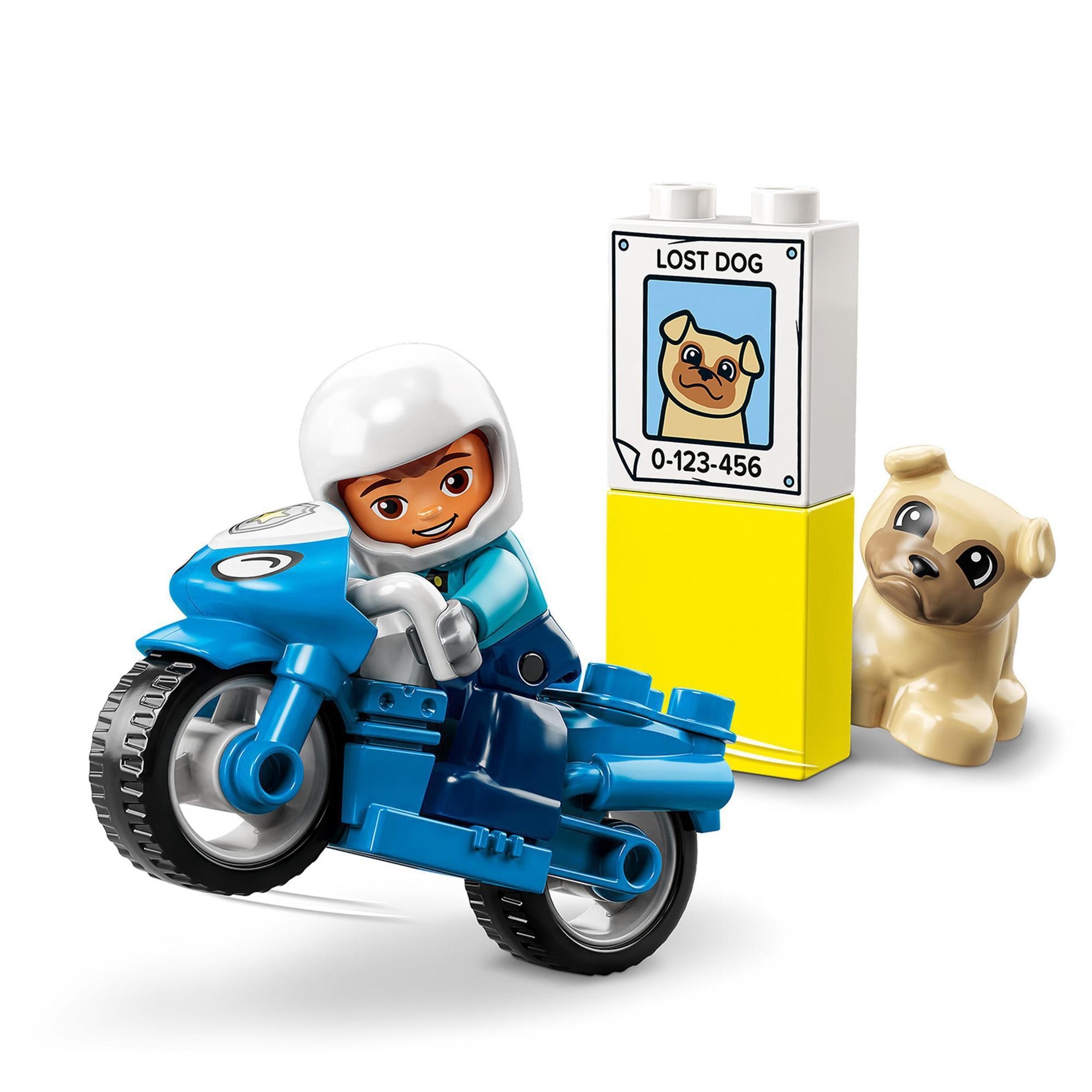 LEGO DUPLO 10967 Xe Mô Tô Cảnh Sát (5 chi tiết)