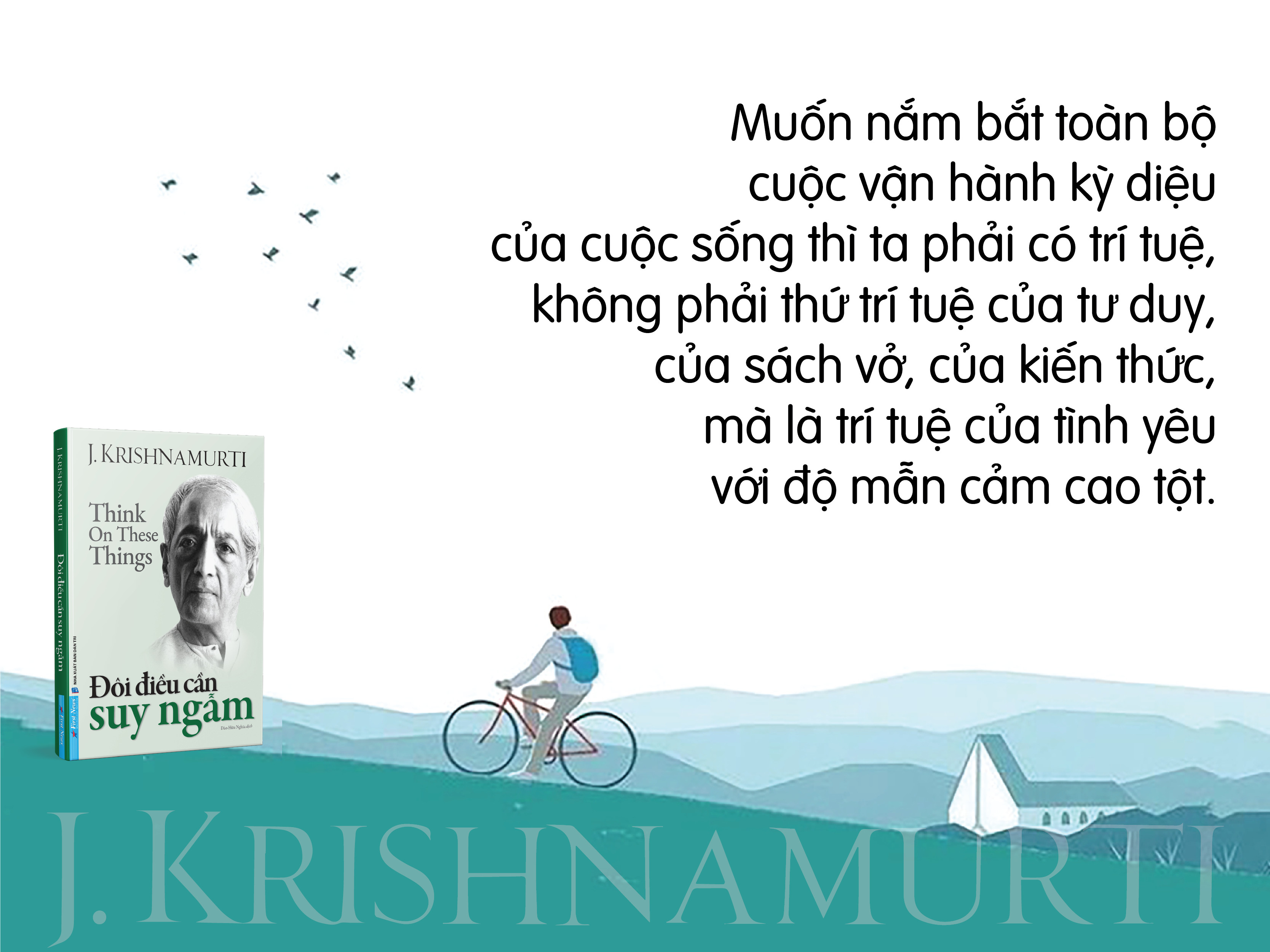 Sách Đôi Điều Cần Suy Ngẫm - J.Krishnamurti