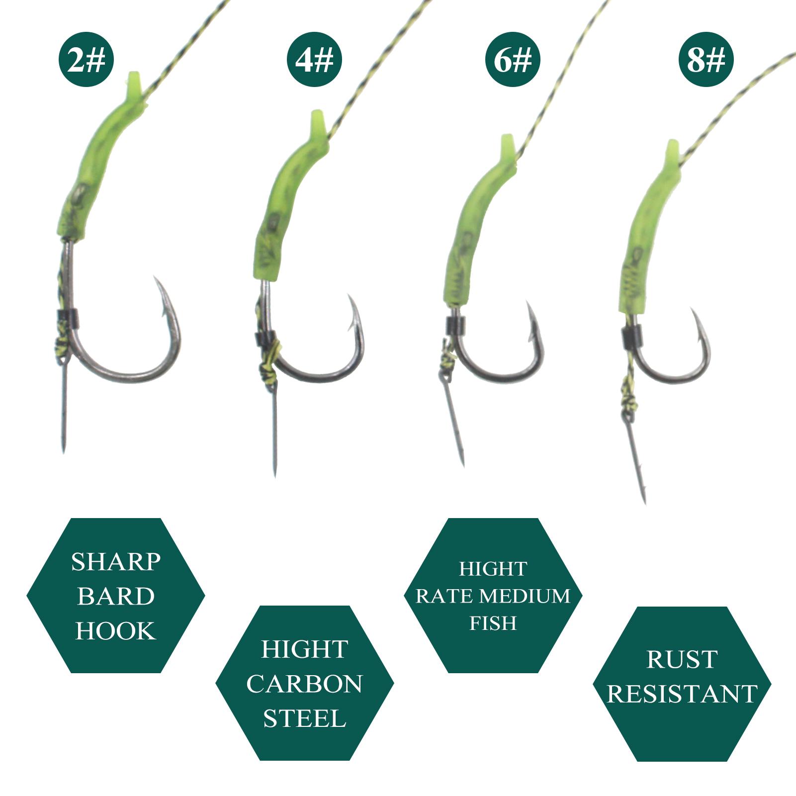 Giàn câu tóc 10 cái có móc câu kim loại, dây bện chắc chắn, tùy chọn kích thước