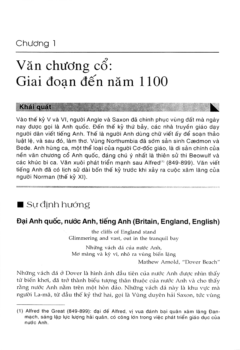 Lịch Sử Văn Học Anh Quốc - Vanlangbooks