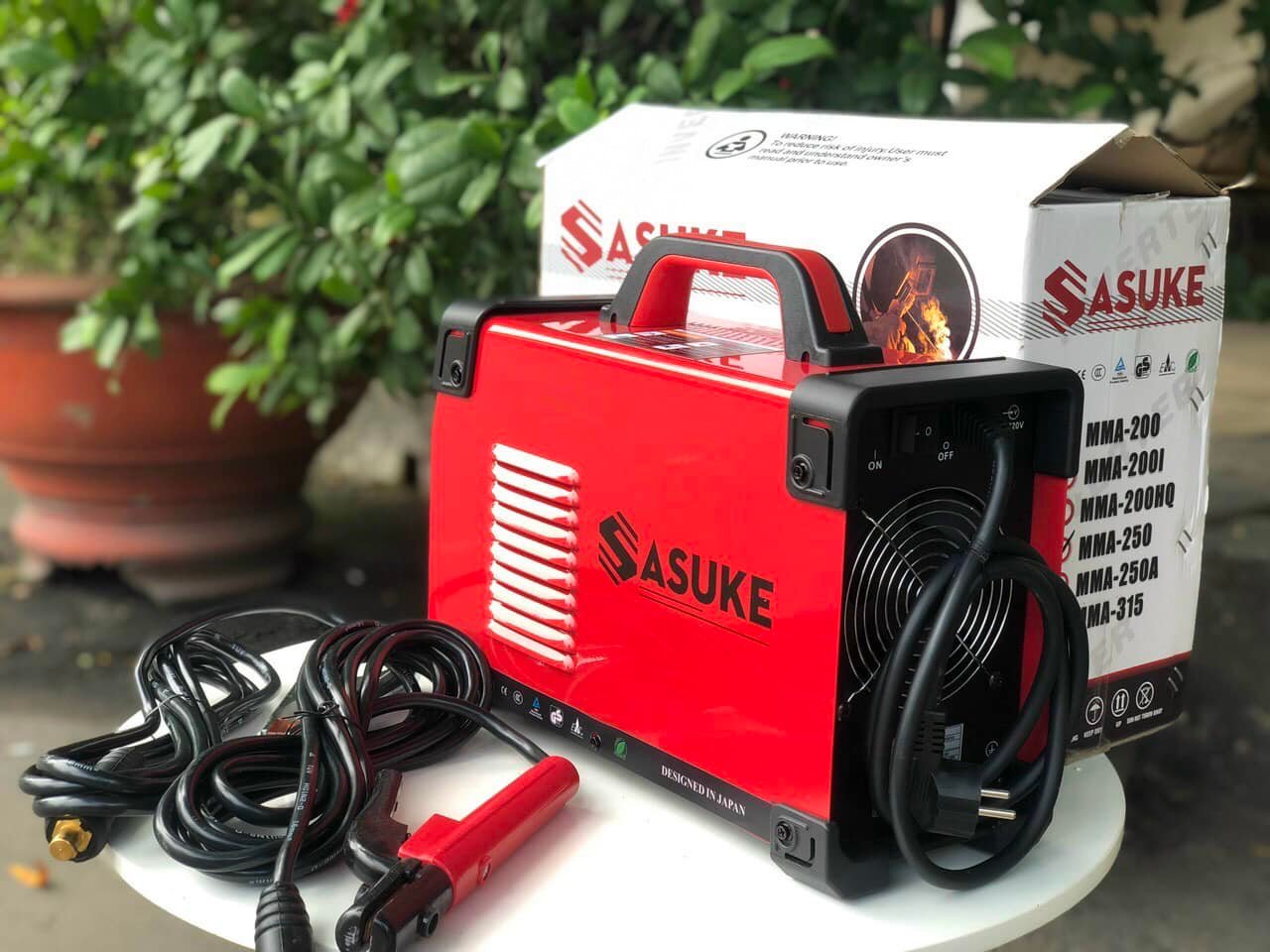 Máy hàn que điện tử MOSFET Sasuke MMA-250 - Hàng chính hãng