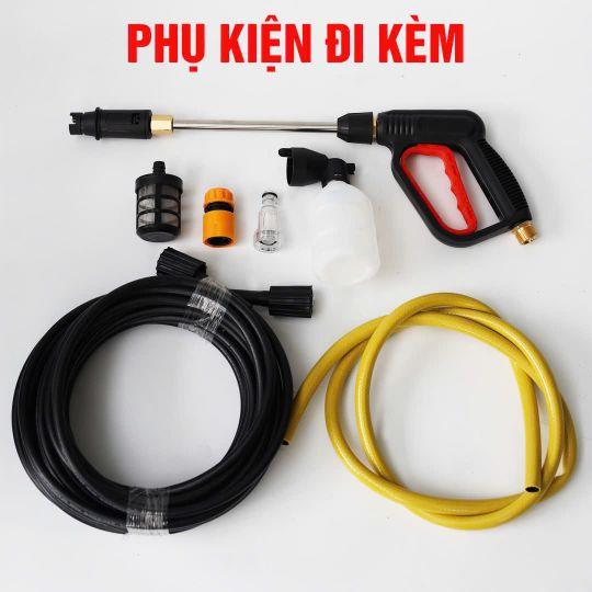 Máy Rửa Xe Gia Đình BOSHUN BS-PW2800W, Công Suất 2800W, Dây Xịt Dài 12M - Bảo Hành Chính hag