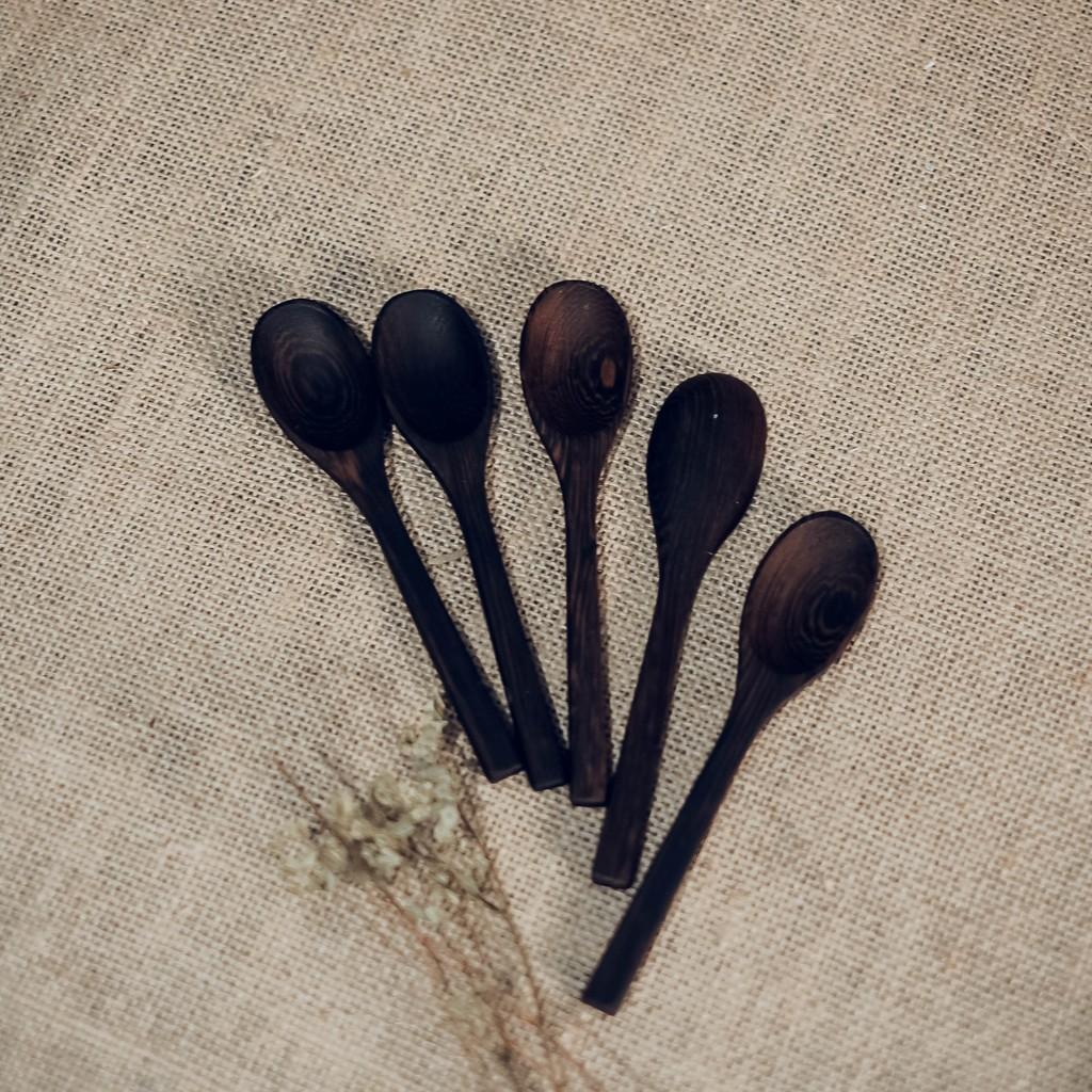 Muỗng gỗ mun-Thì gỗ mun - wooden spoon