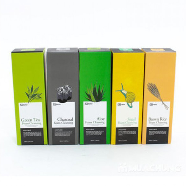 Sữa rửa mặt trà xanh giảm thâm, ngừa mụn Benew Hàn Quốc 100ml + Móc khoá