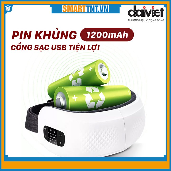 Máy massage mắt chính hãng Đại Việt DVMM-00001 cao cấp