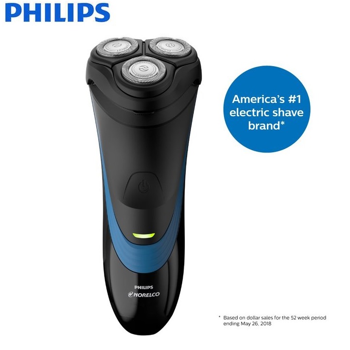 Máy cạo râu Philips Norelco S1560/81 Shaver 2100 công suất 2W - Hàng Nhập Khẩu