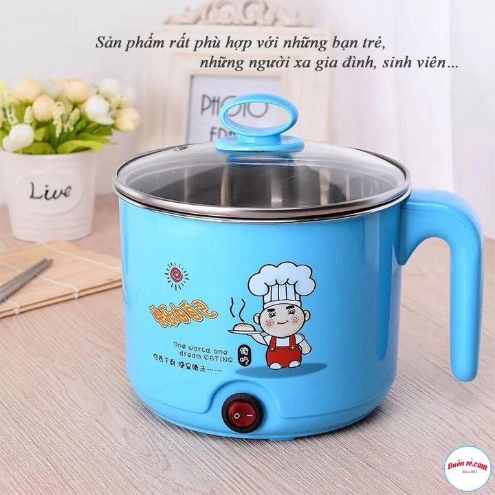 Ca nấu mì không lồng hấp 18cm--HH164 Giao màu ngẫu nhiên